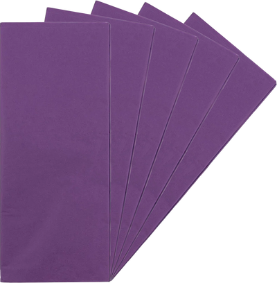 Purple Tissue Paper (20 x 26) 5 Packs of 10 Sheets (50 Total Sheets)