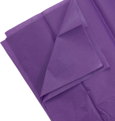 Purple Tissue Paper (20 x 26) 5 Packs of 10 Sheets (50 Total Sheets)