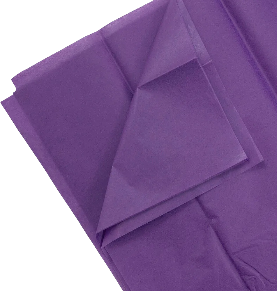 Purple Tissue Paper (20 x 26) 5 Packs of 10 Sheets (50 Total Sheets)