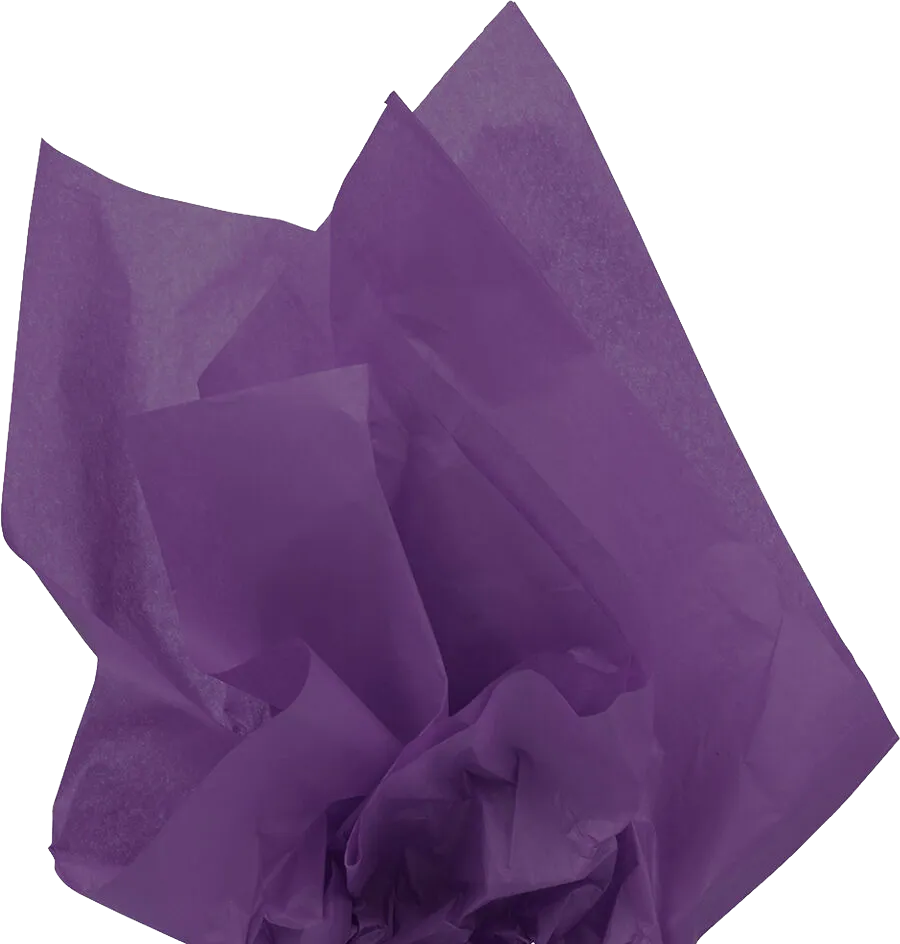 Purple Tissue Paper (20 x 26) 5 Packs of 10 Sheets (50 Total Sheets)