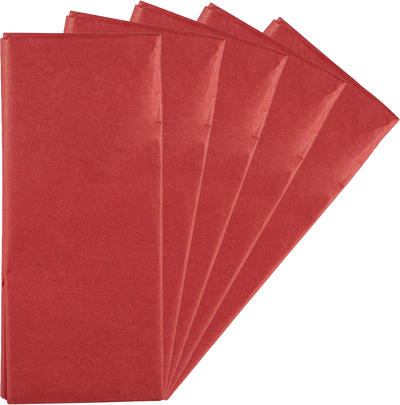 Red Tissue Paper (20 x 26) 5 Packs of 10 Sheets (50 Total Sheets)