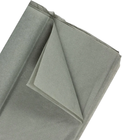 Gray Tissue Paper (20 x 26) 10 Packs of 10 Sheets (100 Total Sheets)