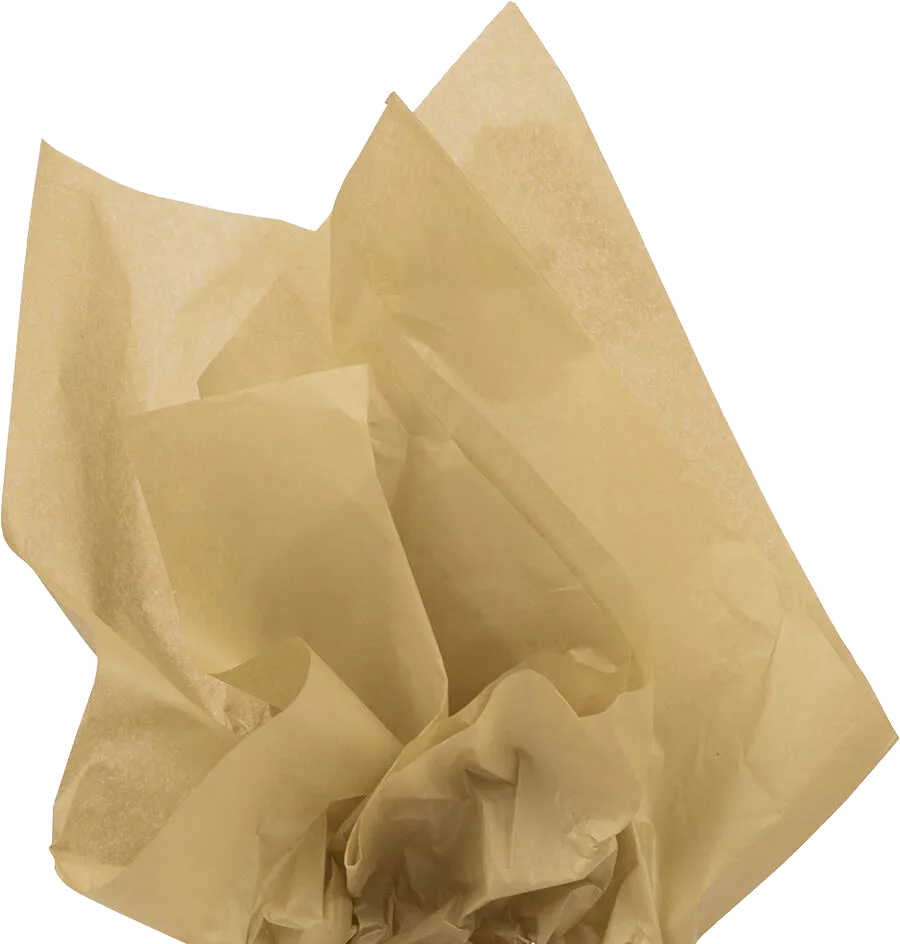 Tan Tissue Paper (20 x 26) 5 Packs of 10 Sheets (50 Total Sheets)