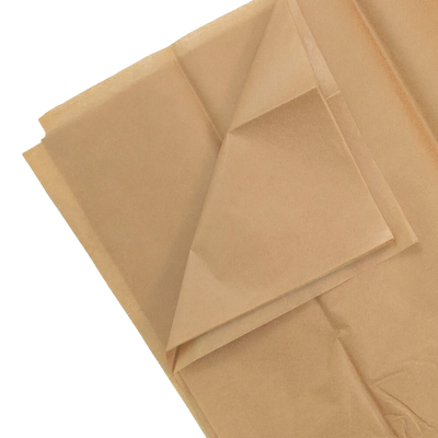 Tan Tissue Paper (20 x 26) 10 Packs of 10 Sheets (100 Total Sheets)