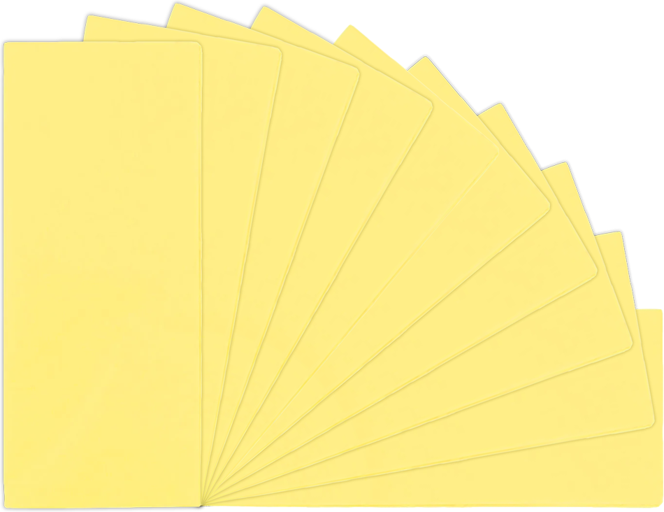 Yellow Tissue Paper (20 x 26) 10 Packs of 10 Sheets (100 Total Sheets)