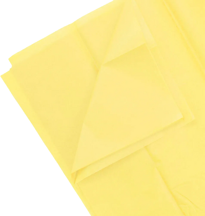 Yellow Tissue Paper (20 x 26) 10 Packs of 10 Sheets (100 Total Sheets)