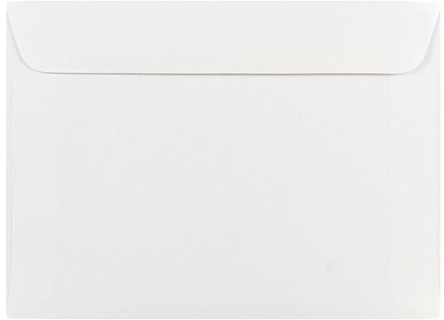 White 24lb 5 1/2 x 7 1/2 Booklet Envelopes