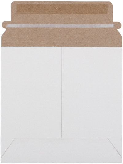 White 130lb 6 x 6 Photo Mailer Envelopes with Peel & Seal