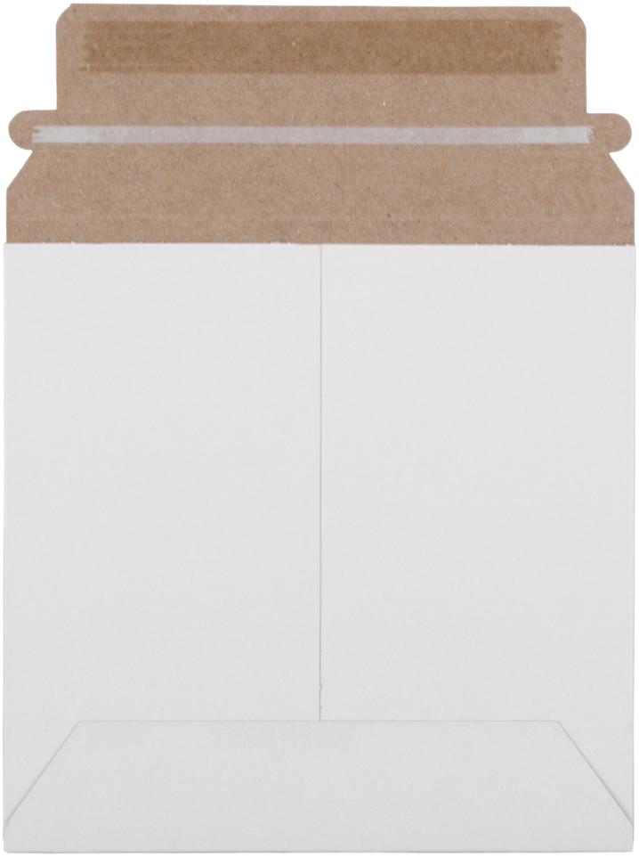 White 130lb 6 x 6 Photo Mailer Envelopes with Peel & Seal