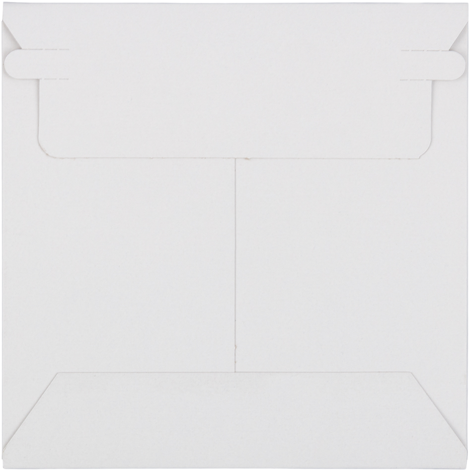 White 130lb 6 x 6 Photo Mailer Envelopes with Peel & Seal