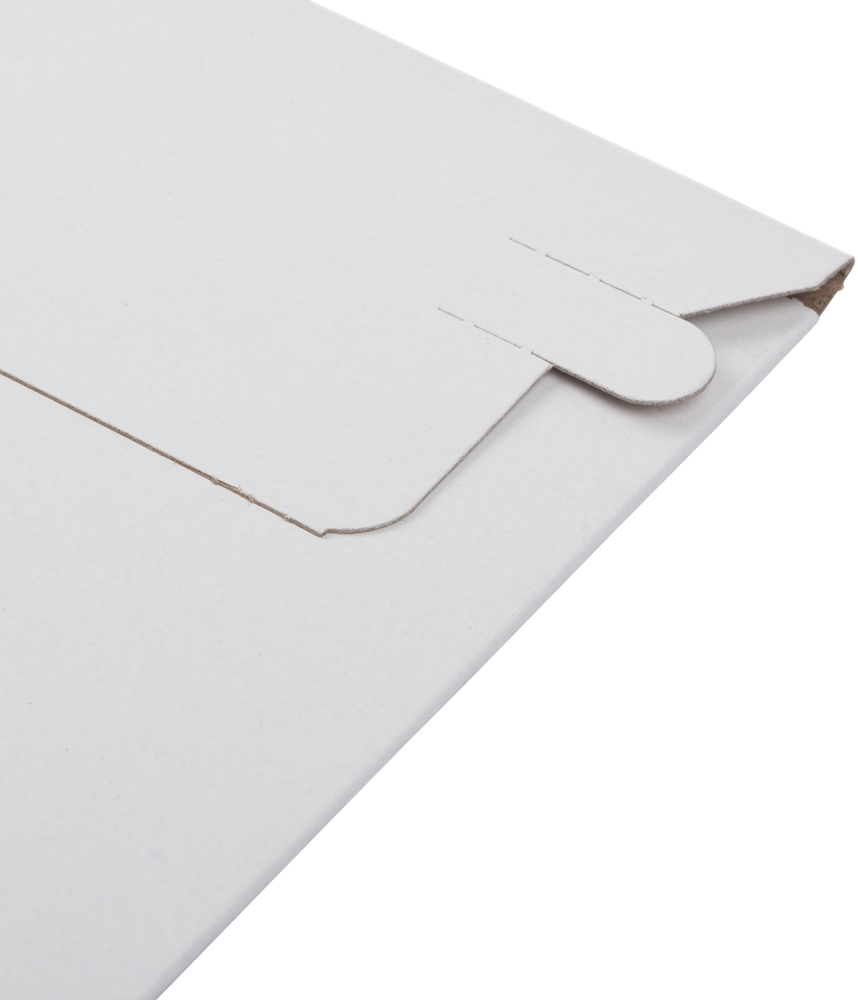 White 130lb 6 x 6 Photo Mailer Envelopes with Peel & Seal