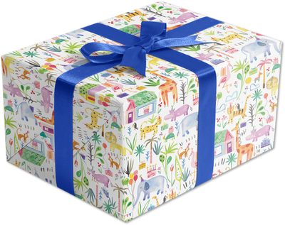 Party Time Wrapping Paper (12.5 Sq Ft)