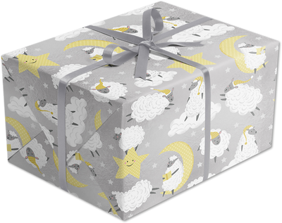 Counting Sheep Wrapping Paper (12.5 Sq Ft)