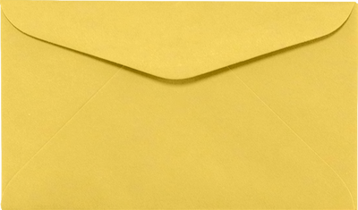 Goldenrod 24lb #6 1/4 Regular Envelopes (3 1/2 x 6)