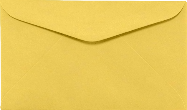 Goldenrod 24lb #6 1/4 Regular Envelopes (3 1/2 x 6)