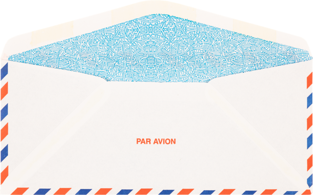 Airmail with Security Tint 24lb #10 Regular Envelopes (4 1/8 x 9 1/2)