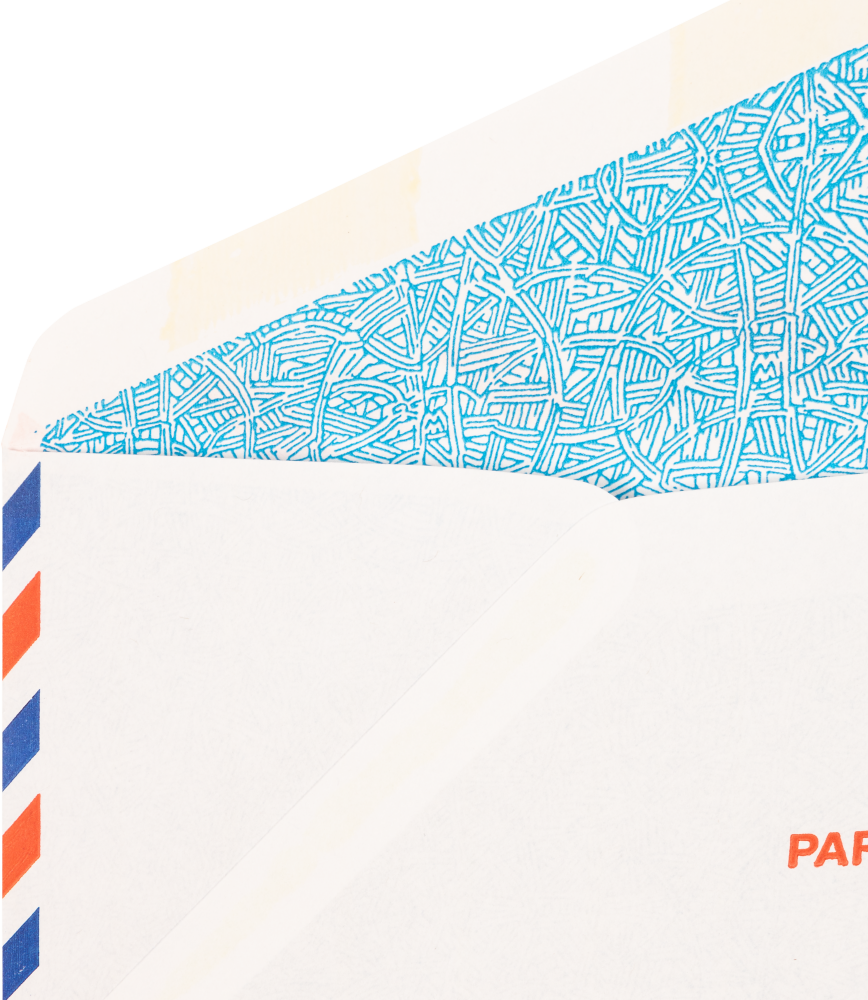 Airmail with Security Tint 24lb #10 Regular Envelopes (4 1/8 x 9 1/2)