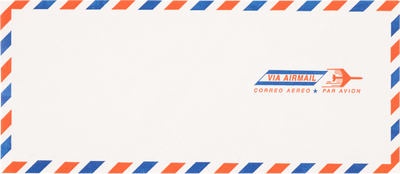Airmail with Security Tint 24lb #10 Regular Envelopes (4 1/8 x 9 1/2)