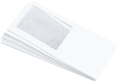 White with Security Tint 24lb #10 All Purpose Window (4 1/8 x 9 1/2)