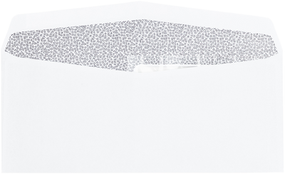 White with Security Tint 24lb #10 All Purpose Window (4 1/8 x 9 1/2)