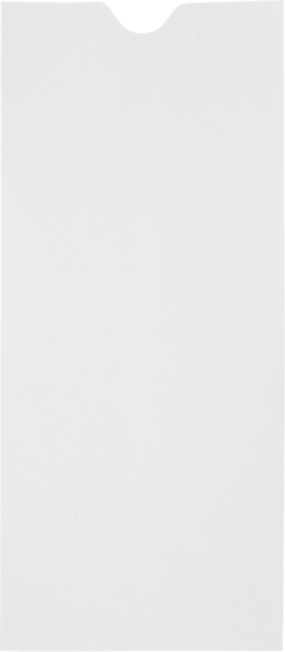 White 28lb #10 Policy Envelopes (4 1/8 x 9 1/2) with Thumbcut