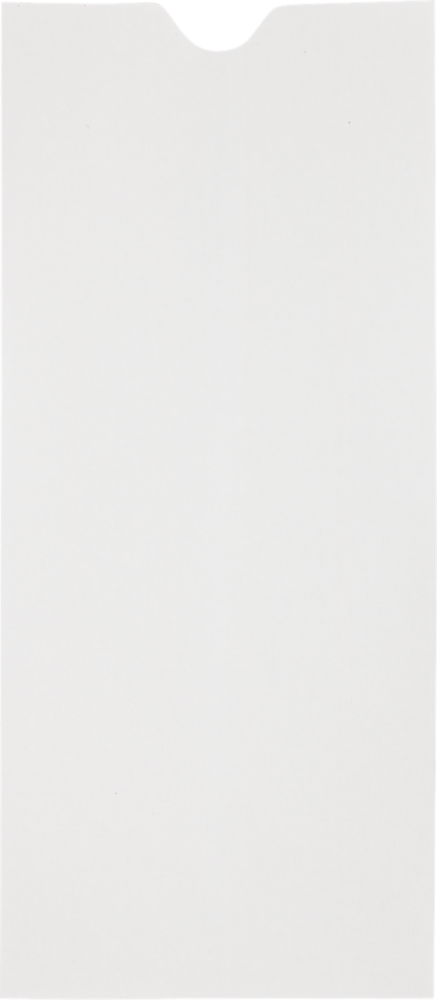 White 28lb #10 Policy Envelopes (4 1/8 x 9 1/2) with Thumbcut