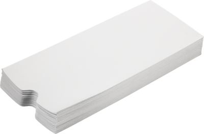White 28lb #10 Policy Envelopes (4 1/8 x 9 1/2) with Thumbcut