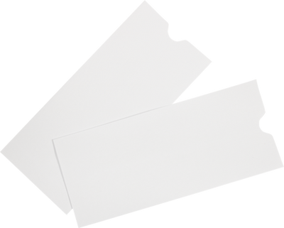 White 28lb #10 Policy Envelopes (4 1/8 x 9 1/2) with Thumbcut
