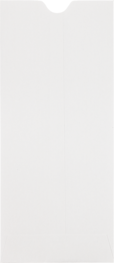 White 28lb #10 Policy Envelopes (4 1/8 x 9 1/2) with Thumbcut