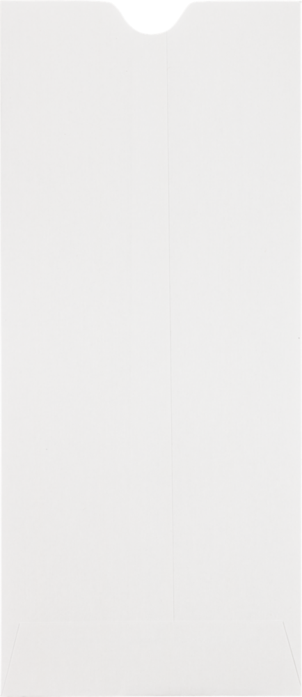 White 28lb #10 Policy Envelopes (4 1/8 x 9 1/2) with Thumbcut
