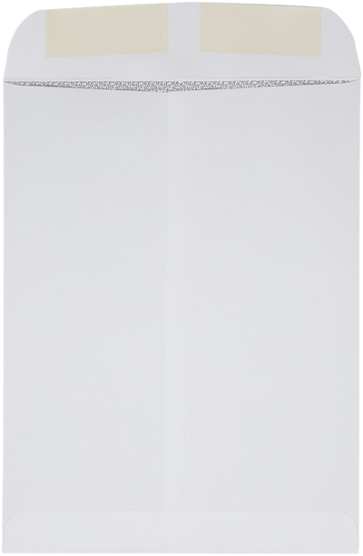 White with Security Tint 28lb 9 x 12 Open End Envelopes