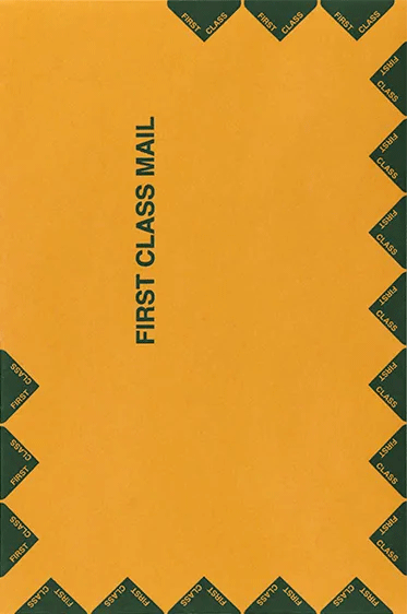 Brown Kraft 28lb 9 x 12 Open End First Class Envelopes