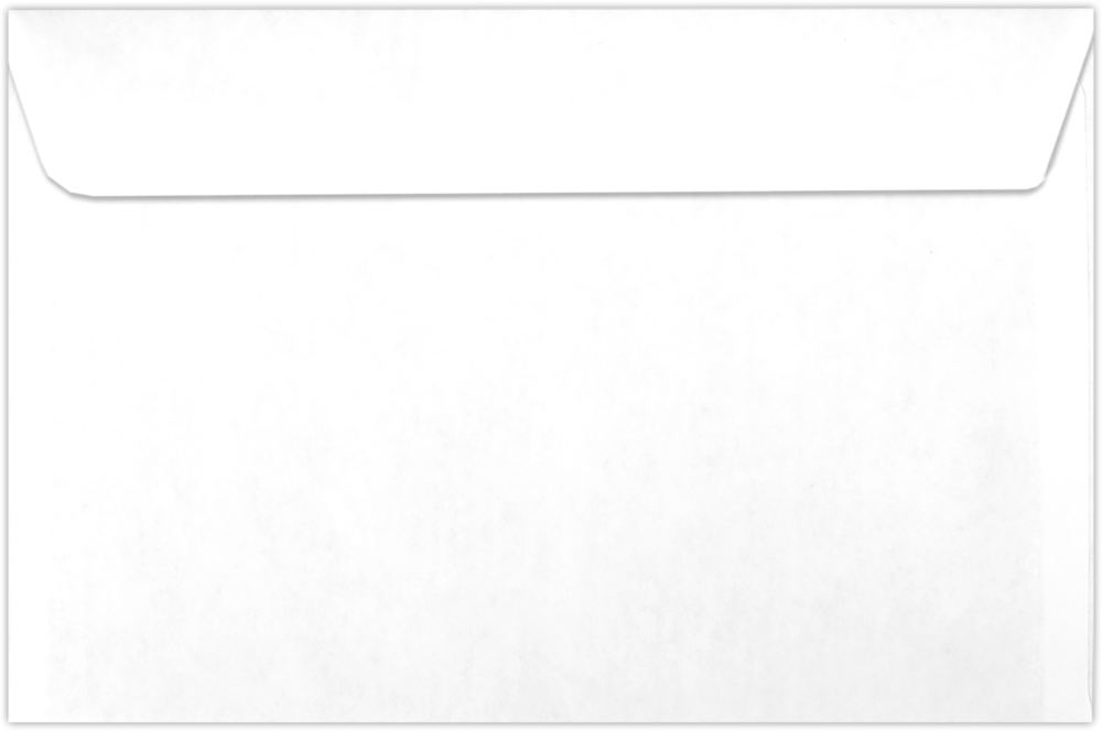 White with Security Tint 32lb ACA Form Double Window Envelopes (5 3/4 x 8 3/4) with Peel & Seal