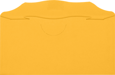 Goldenrod 24lb 3 1/8 x 6 1/4 Offering Envelopes