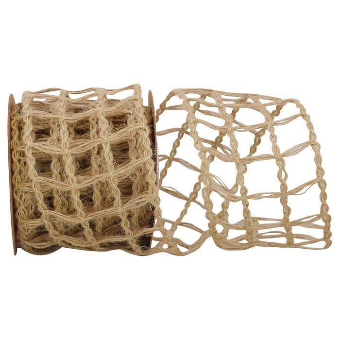 Brown Net Ribbon