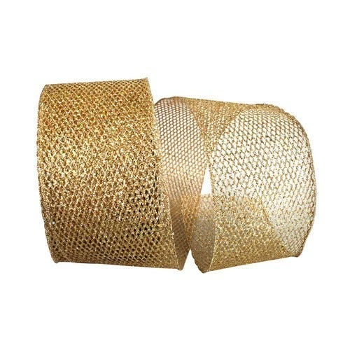 Gold Glitter Ribbon