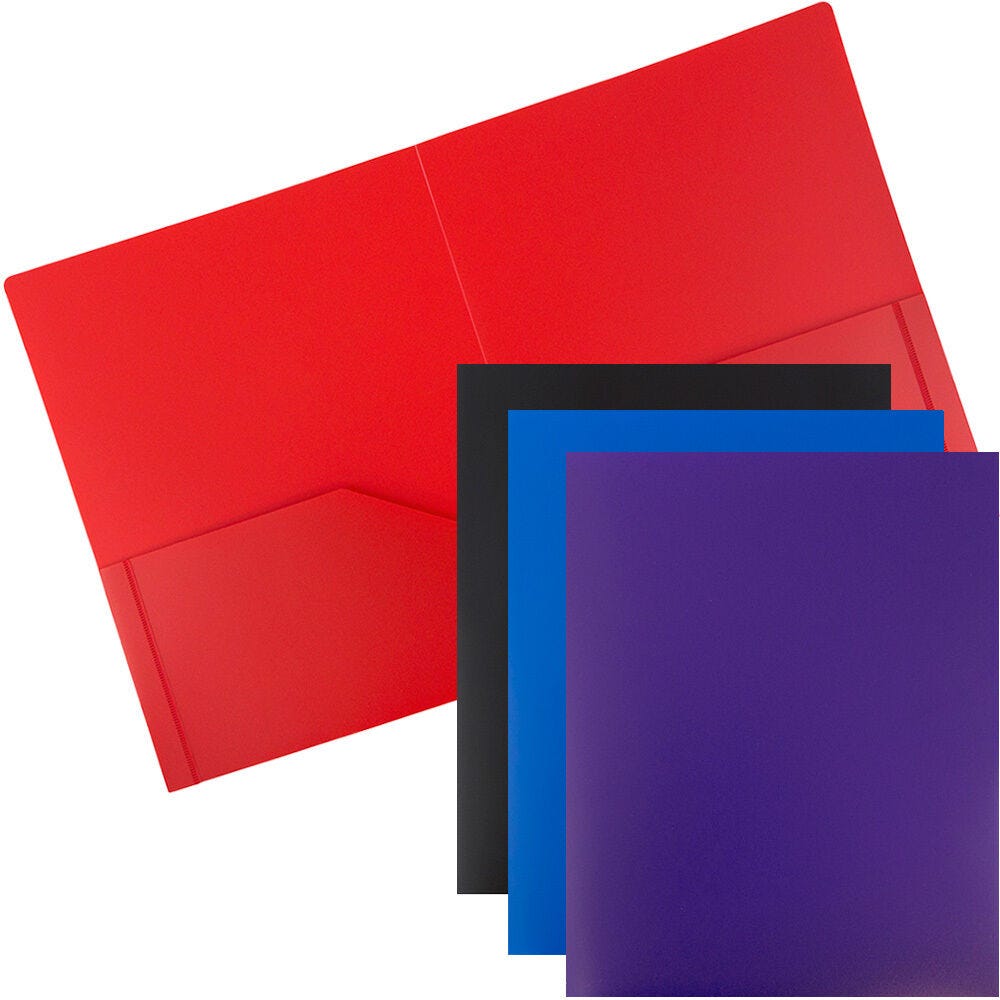 Heavy Duty Plastic Folders