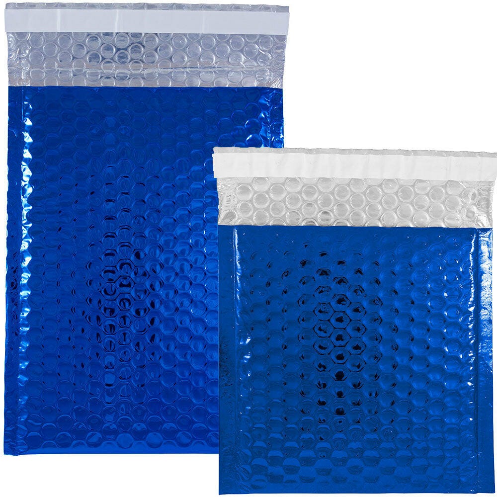 Blue Padded Bubble Envelopes