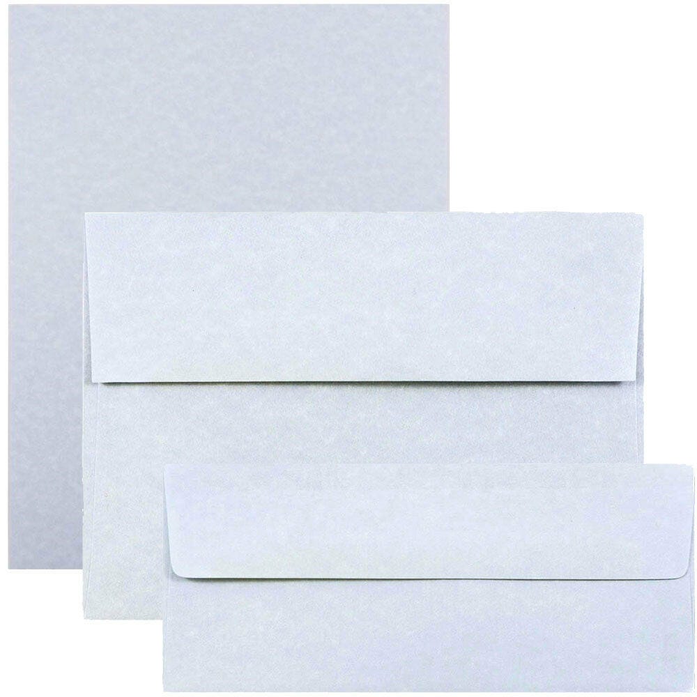 Blue Parchment Envelopes