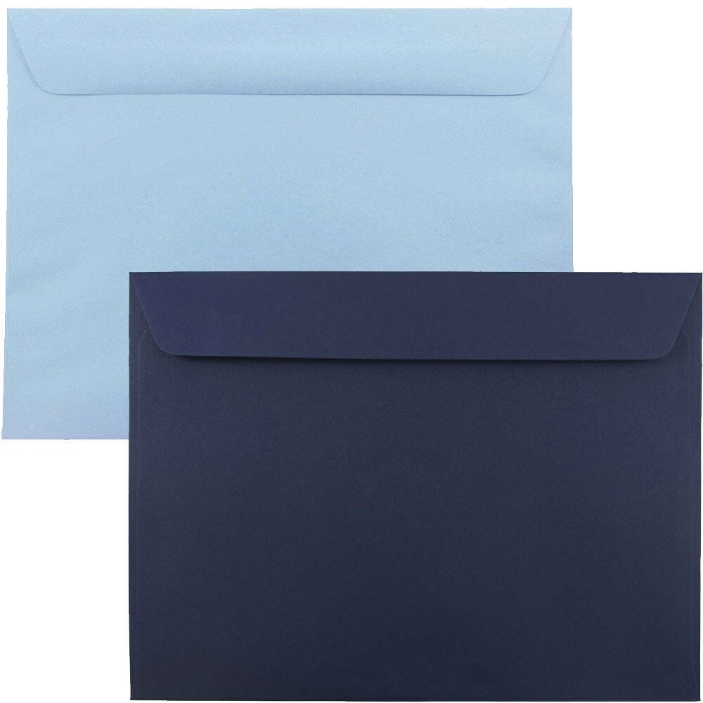 Blue Large Booklet Envelopes