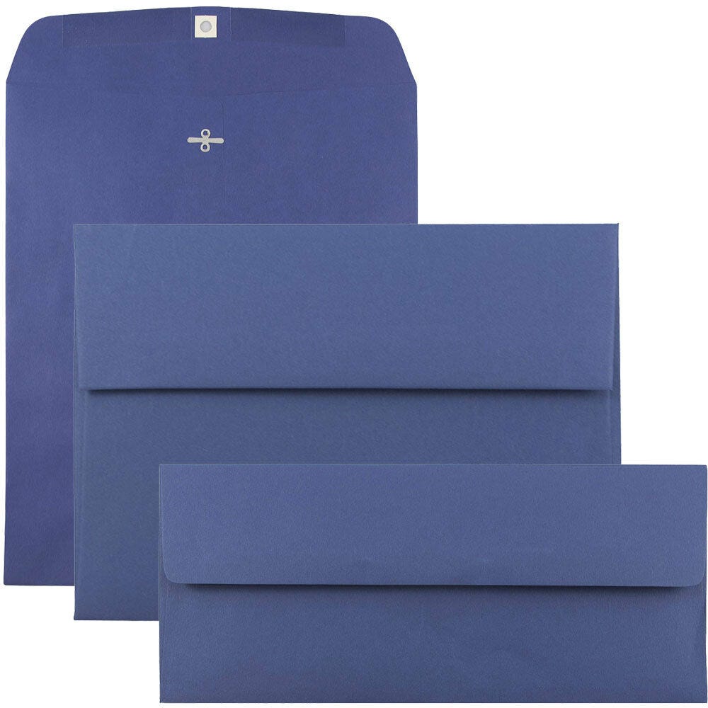 Blue Solid Color Envelopes