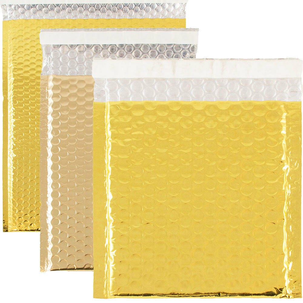 Gold Padded Bubble Envelopes