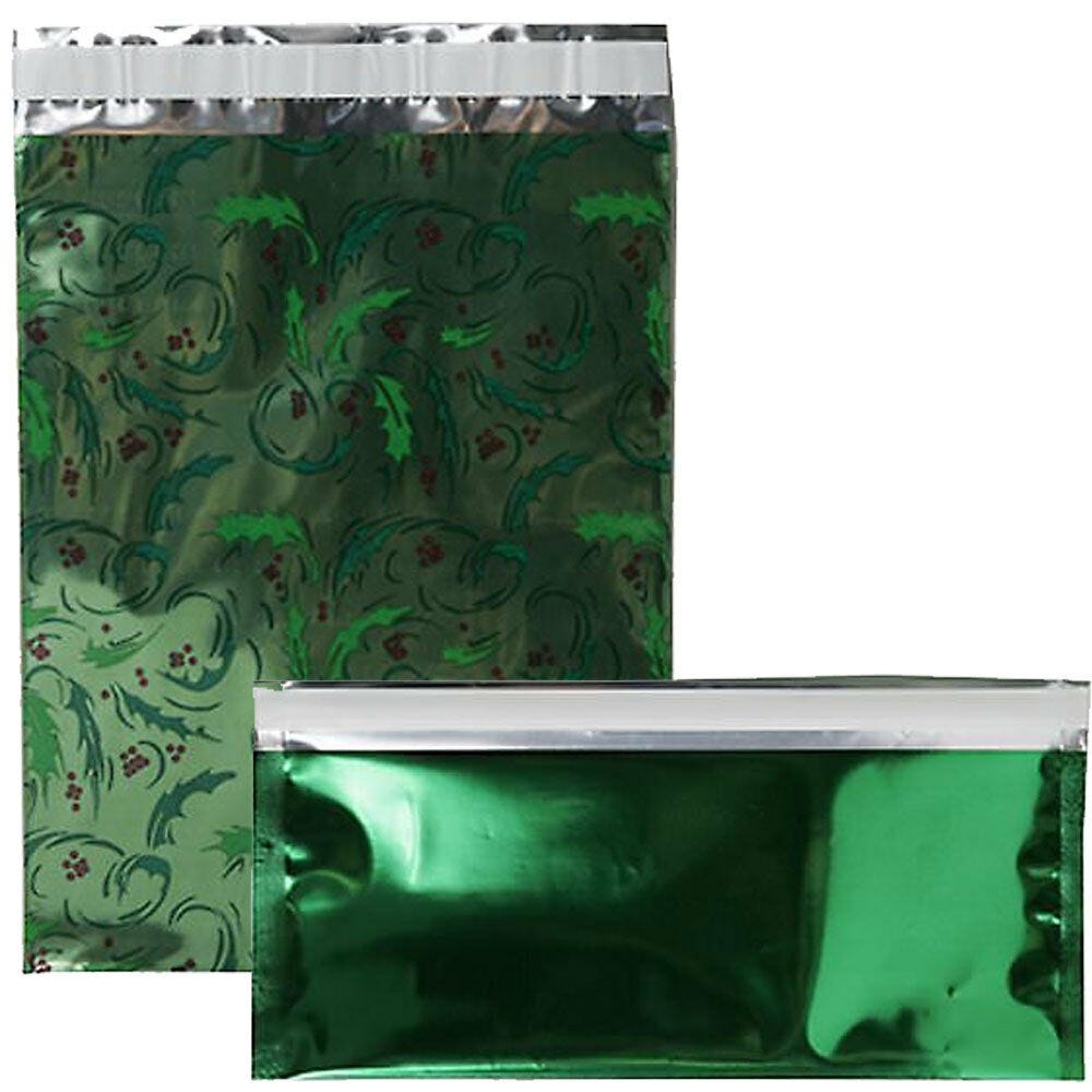 Green Foil Envelopes