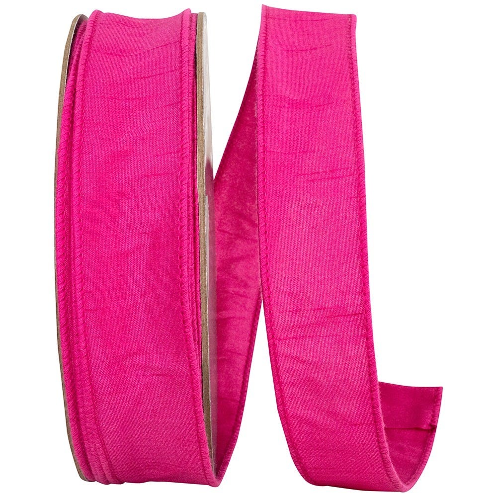 Pink Dupioni Ribbon
