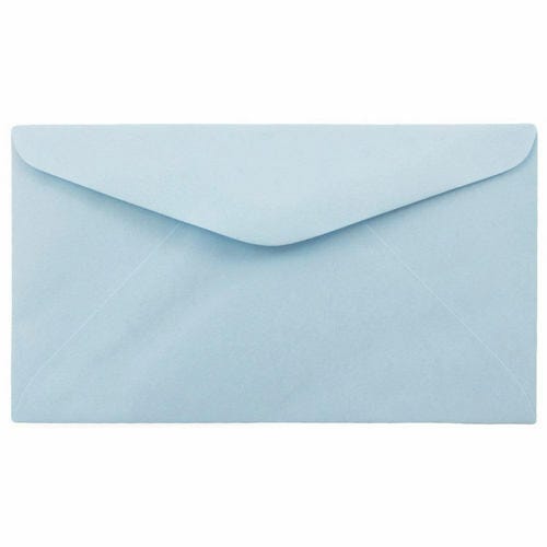 Blue Pastel Envelopes