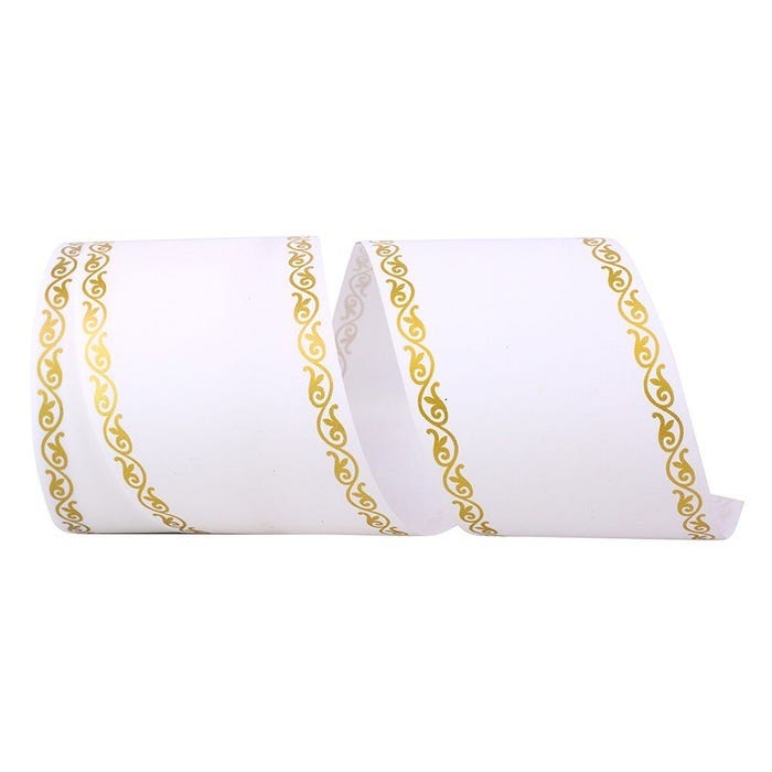 White Plastic Ribbon