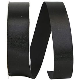Black Satin Ribbon