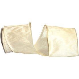 Ivory Grosgrain Ribbon