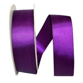 Purple Satin Ribbon