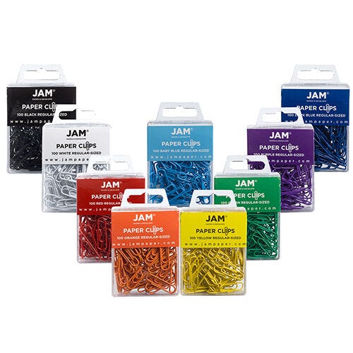 Diverse Selection of Quality Paper Clips at JAM Paper - Office